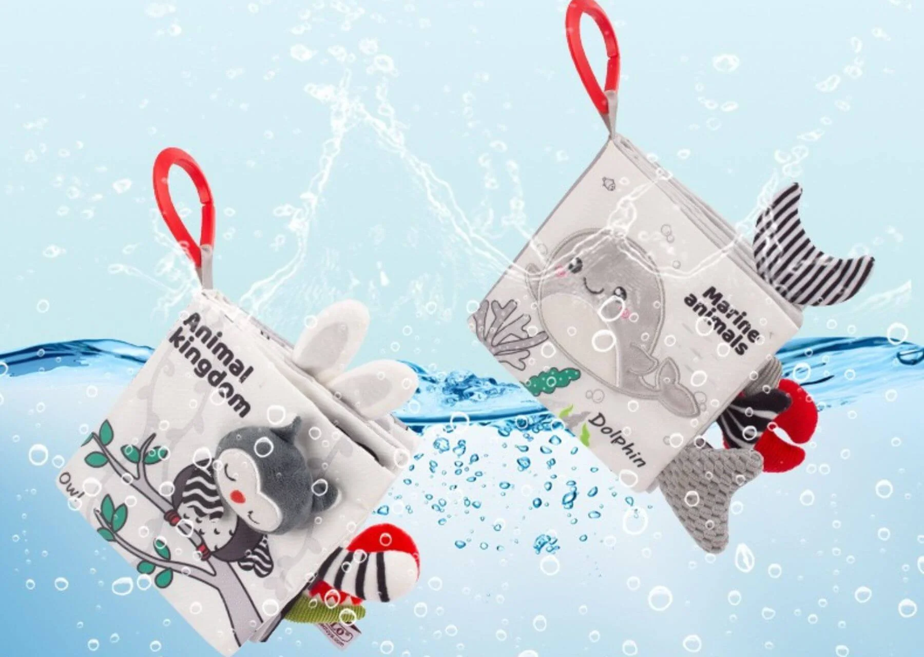 Animal Kingdom - Black&White Soft Tail Book For Babies - Image 4