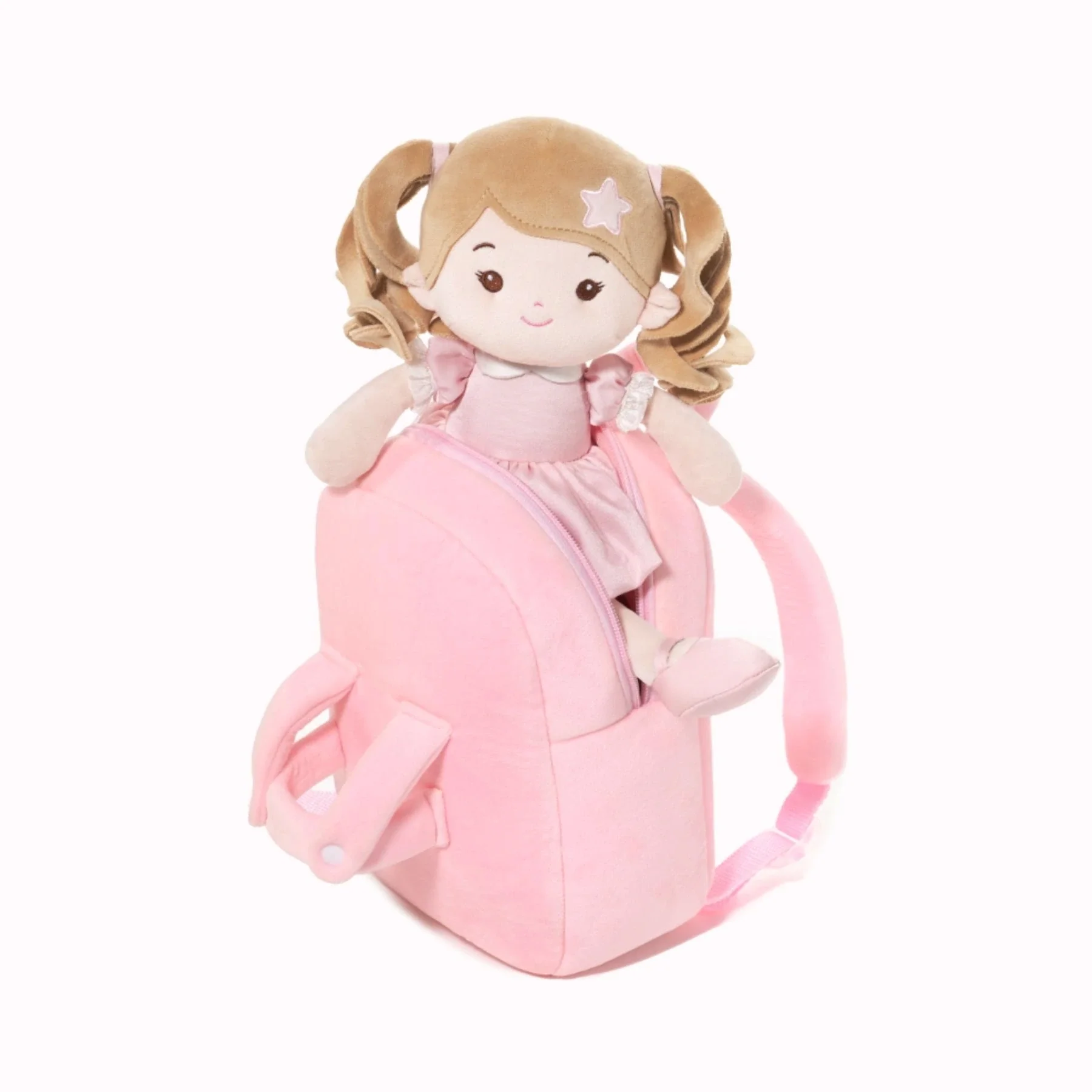 Personalized Princess Starlet Doll Backpack - Pink - Image 6