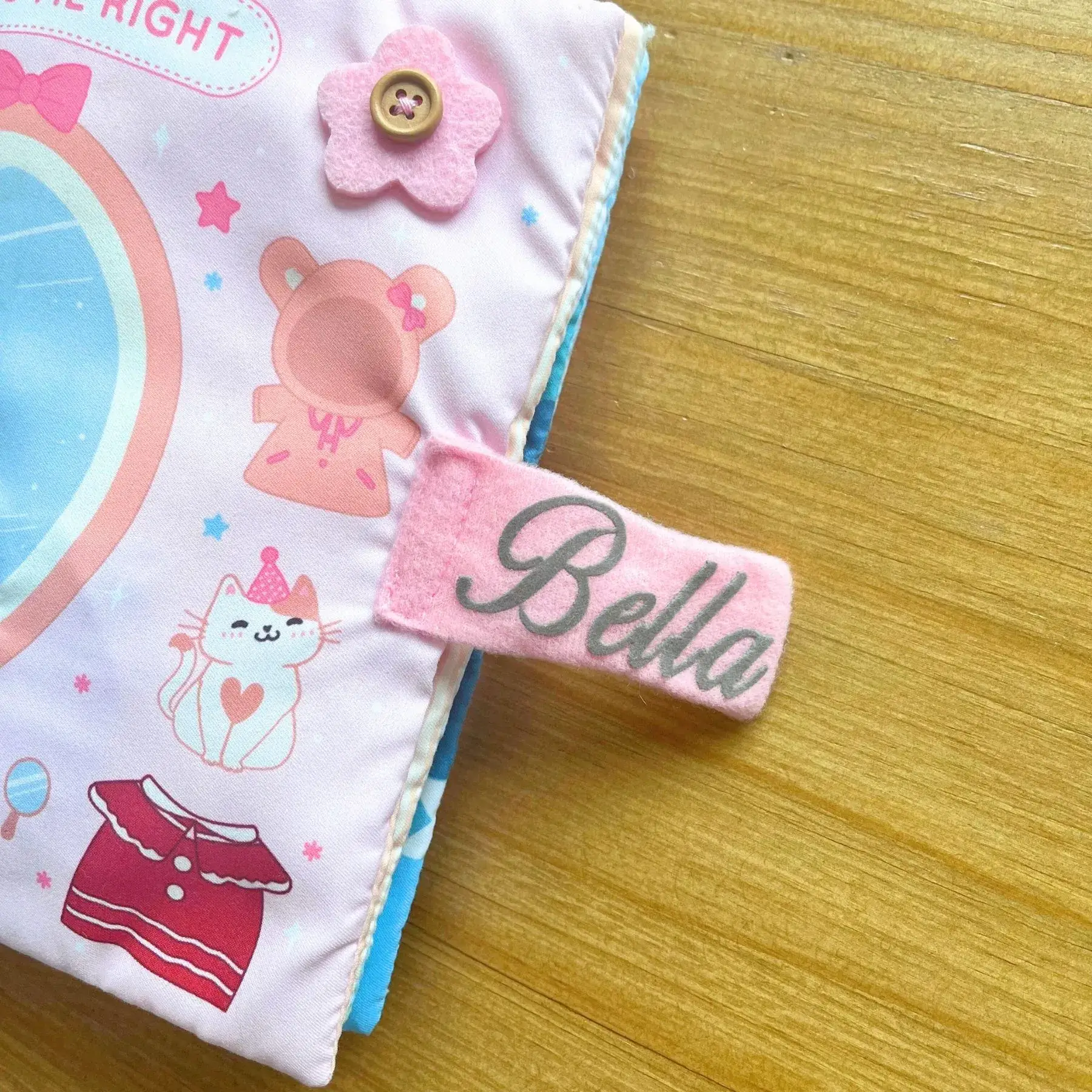 Dress Me Right - Personalized Montessori Soft Book - Image 4