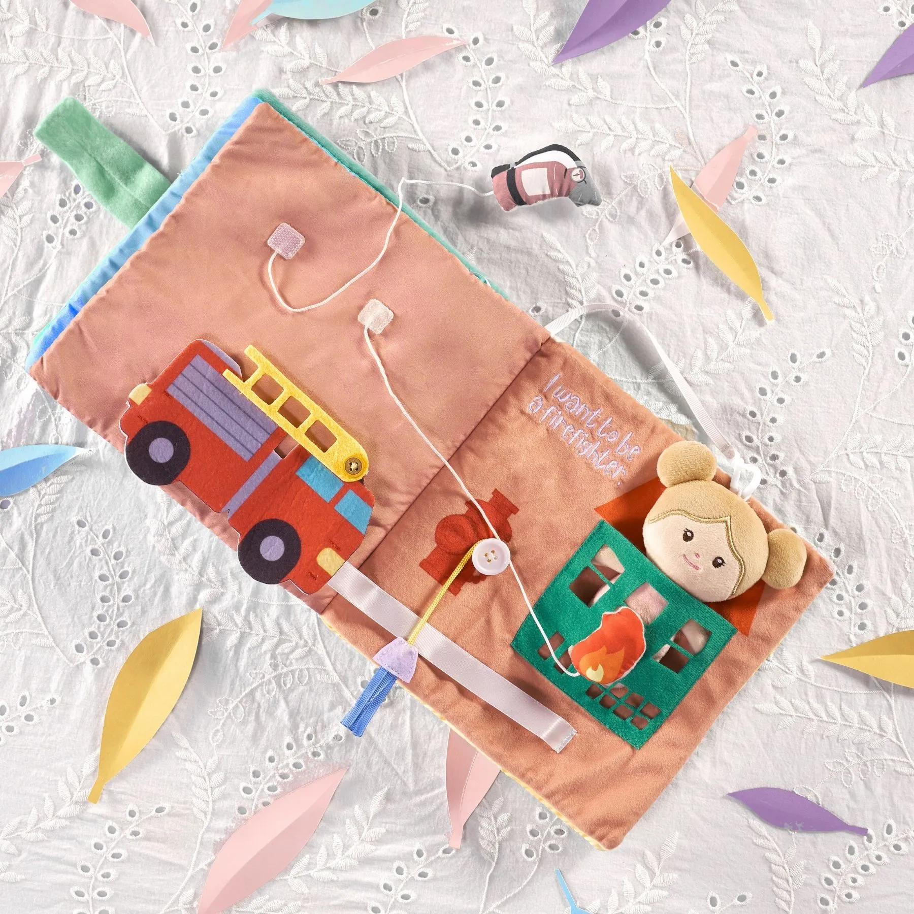 Dress Me Right - Personalized Montessori Soft Book - Image 6