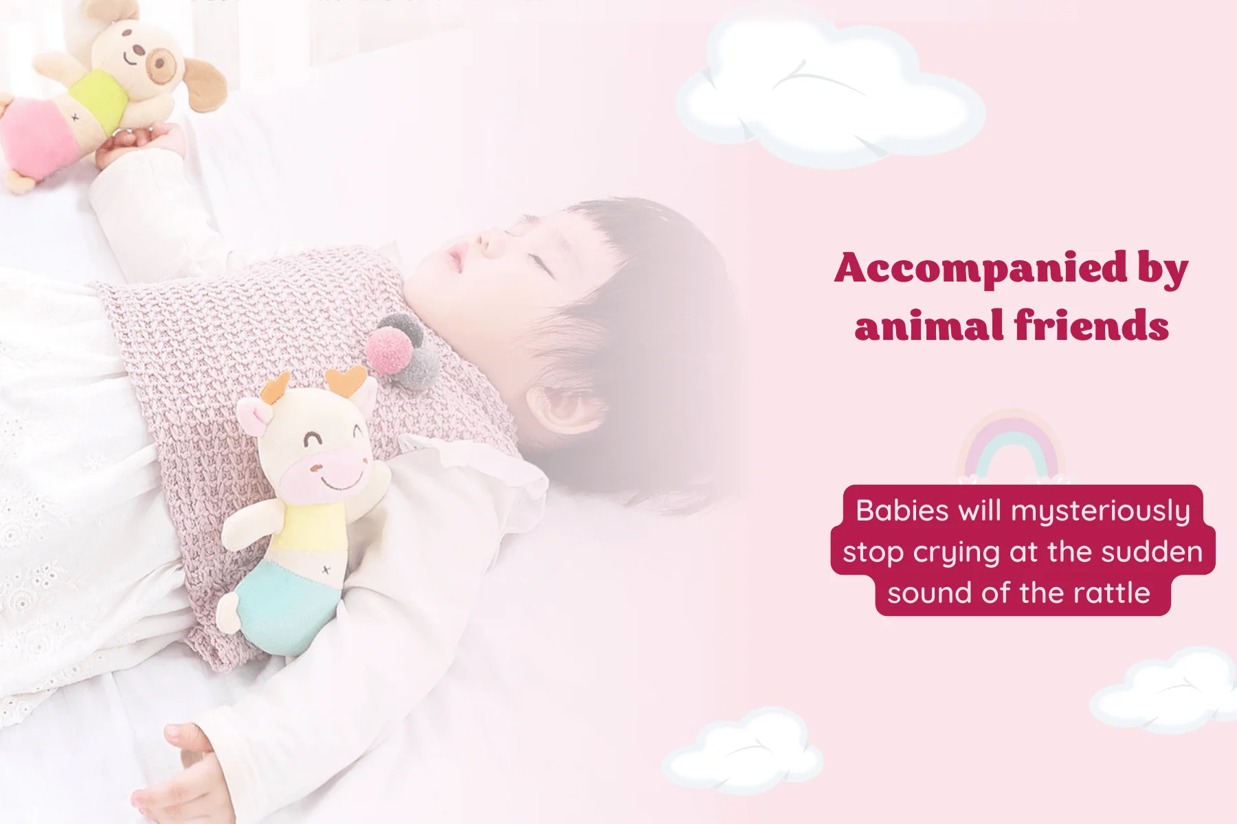 Leyadoll - Soft Baby Rattle Toy - Image 8