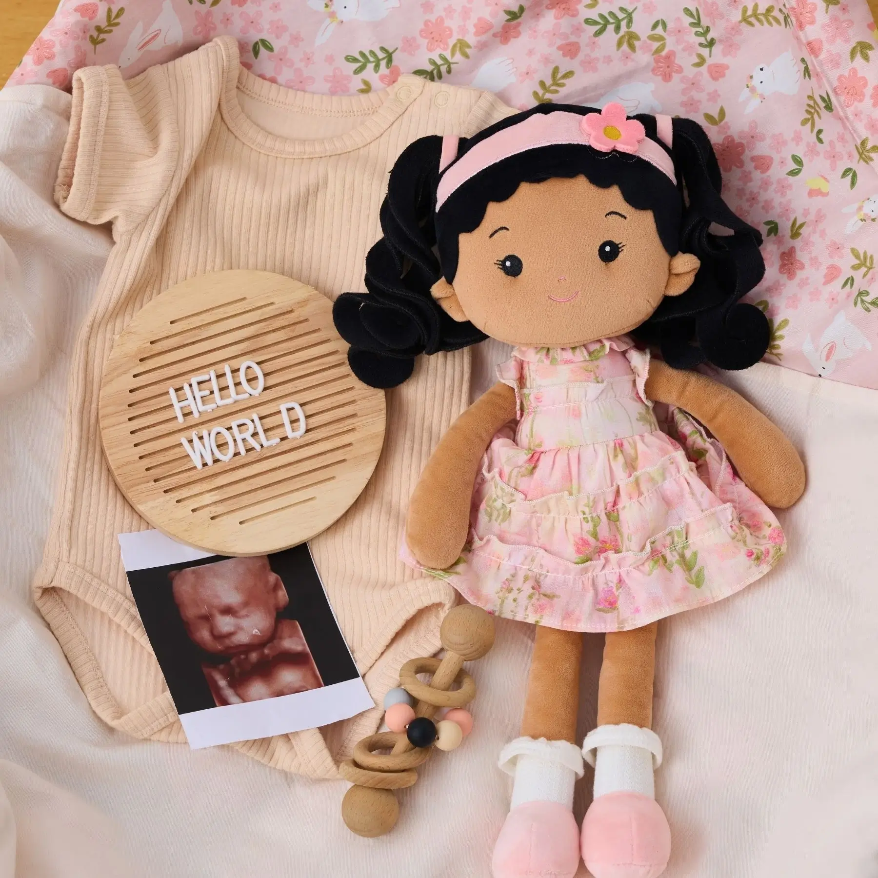 Leyadoll Soft Plush Personalized Leya Doll, My First Baby Doll - Image 9