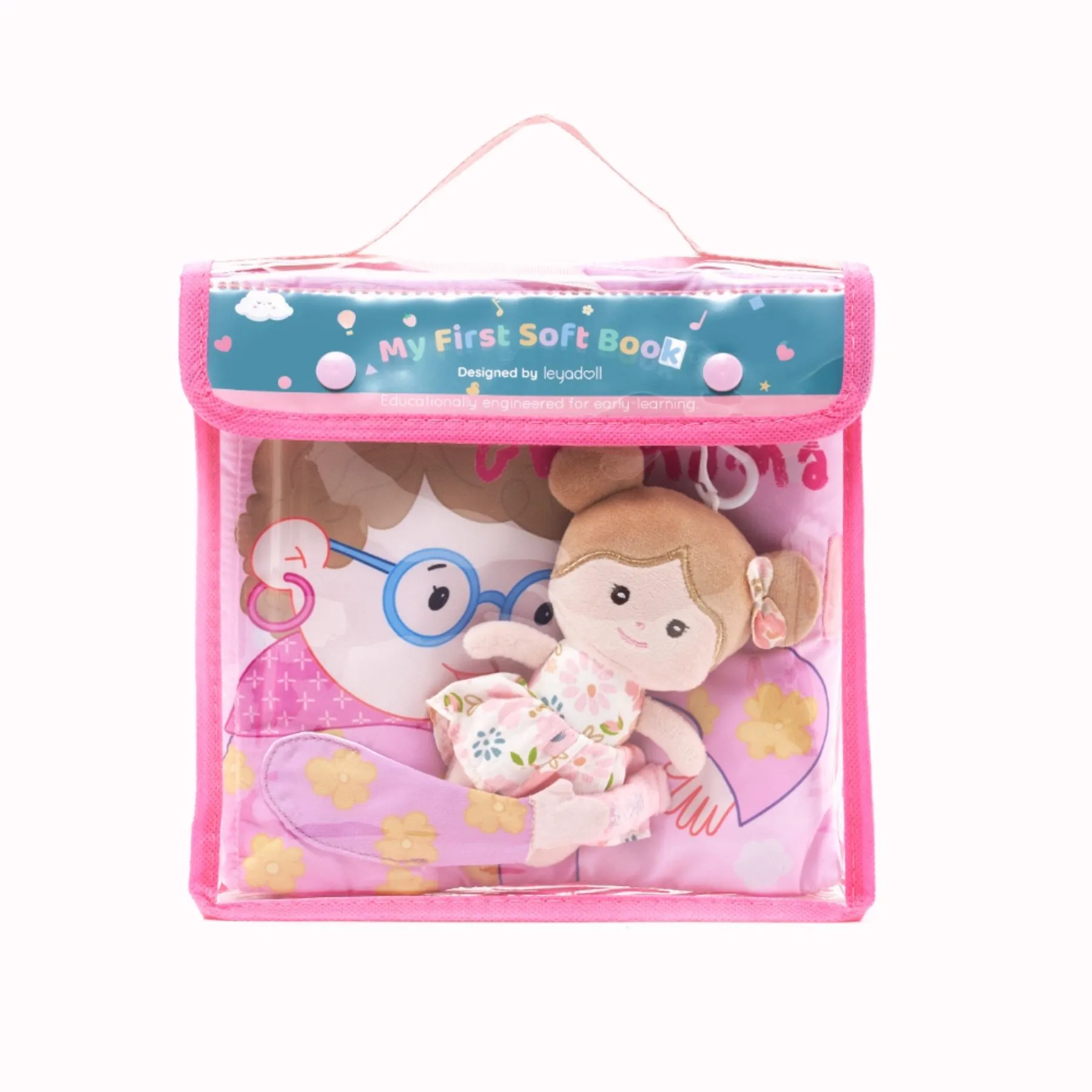 Look! It's Grandma - Personalized Montessori Soft Book - Image 10