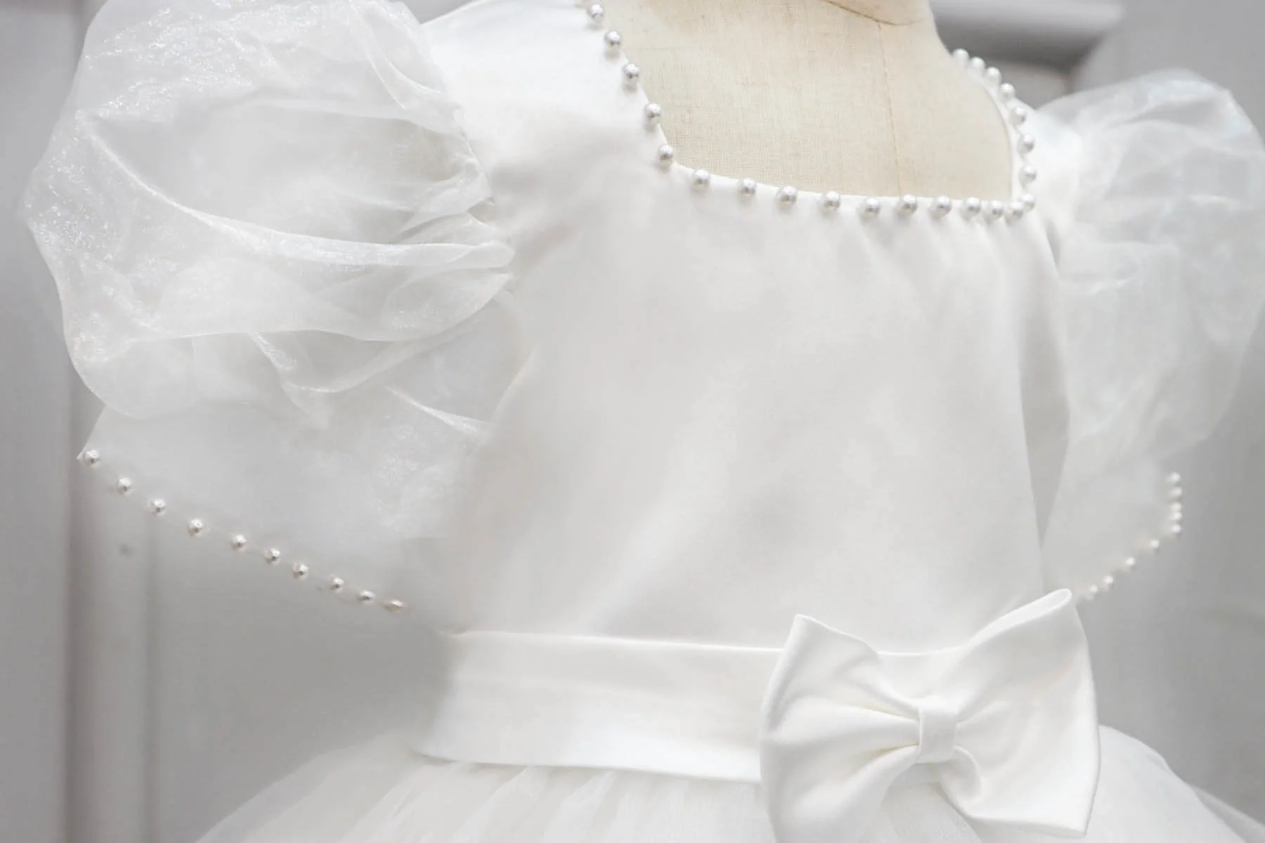 Pearl Divinity Tulle Dress - Oceanic Wonders - Image 4