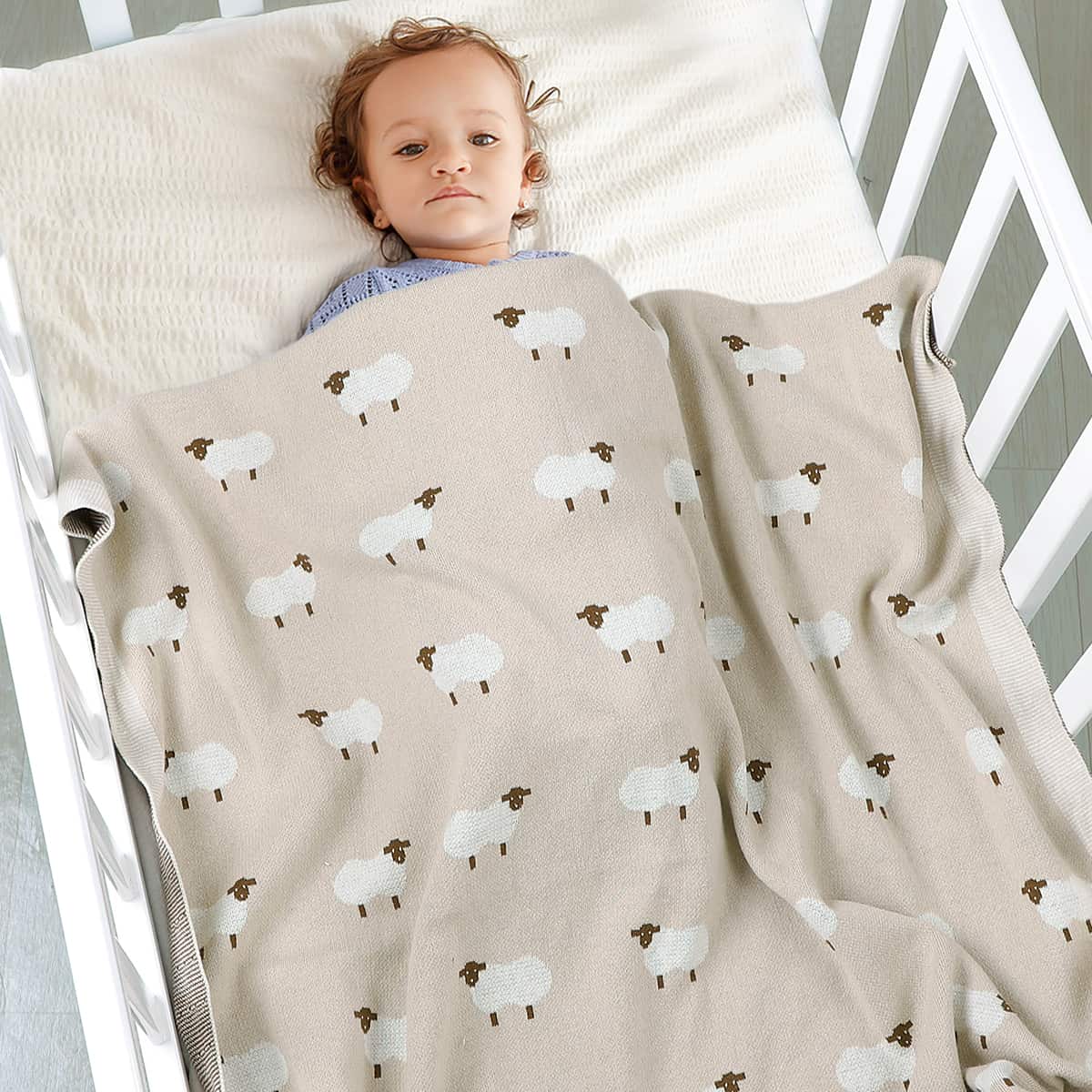 Personalized Baby Sheep Blanket - Image 10