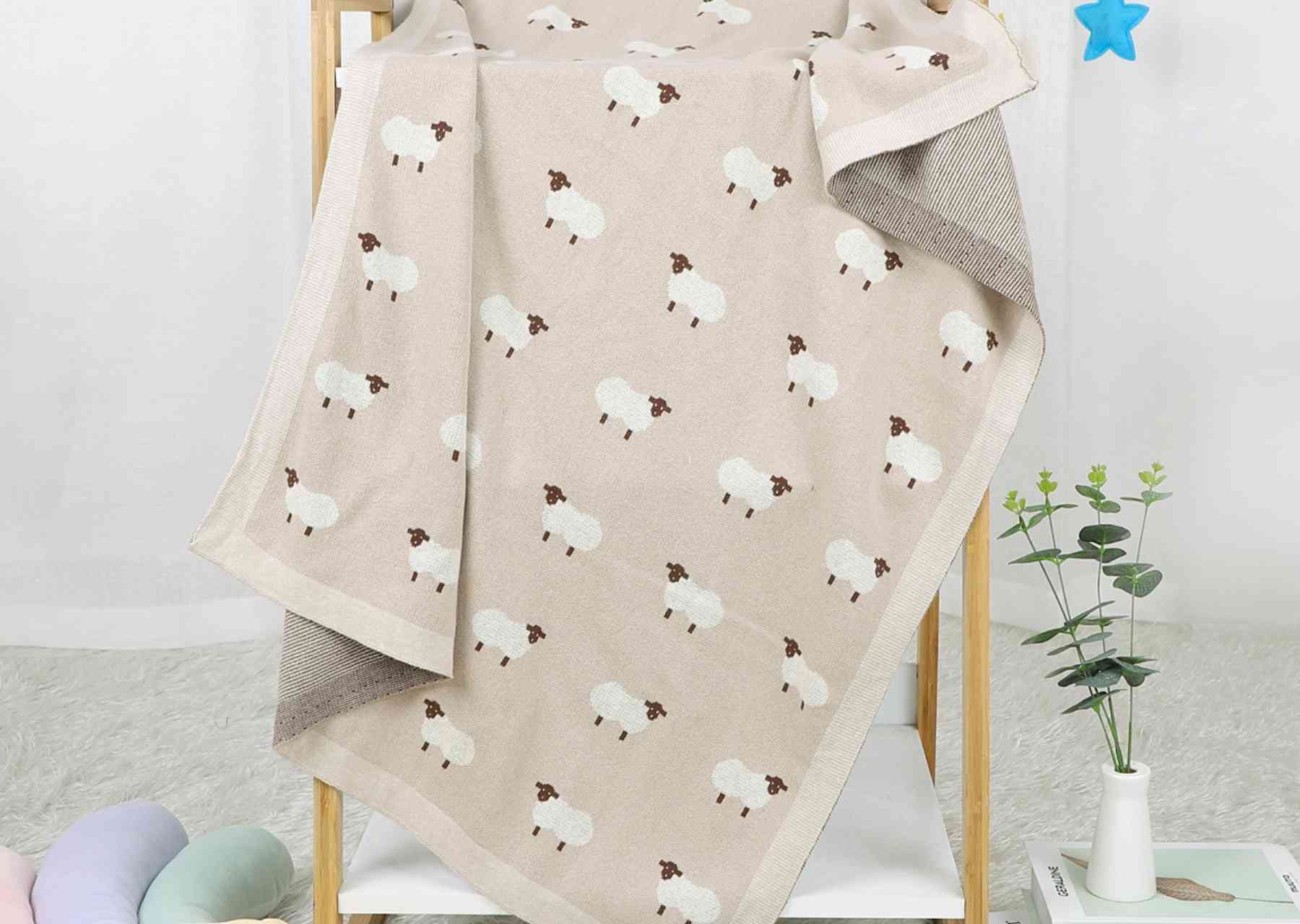 Personalized Baby Sheep Blanket - Image 4