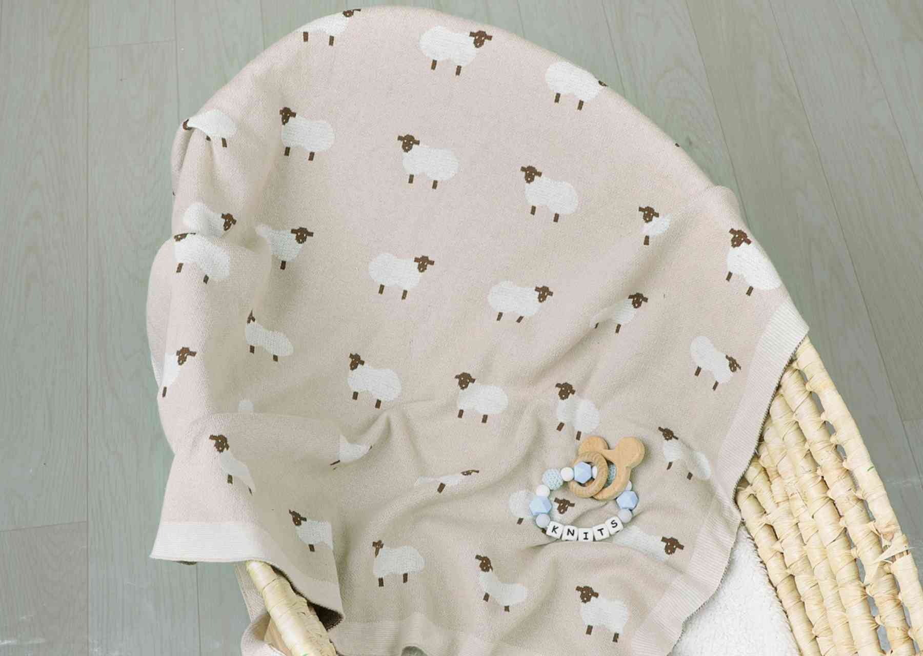 Personalized Baby Sheep Blanket - Image 5