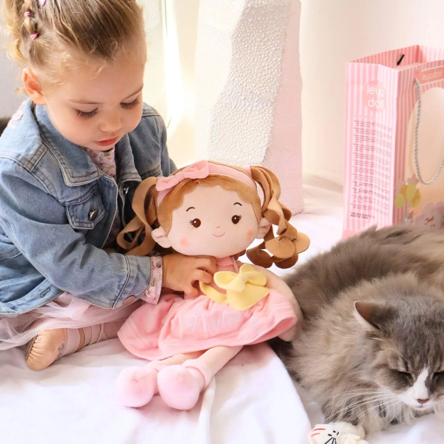 Personalized Milly Girl & Her Pet - Image 9