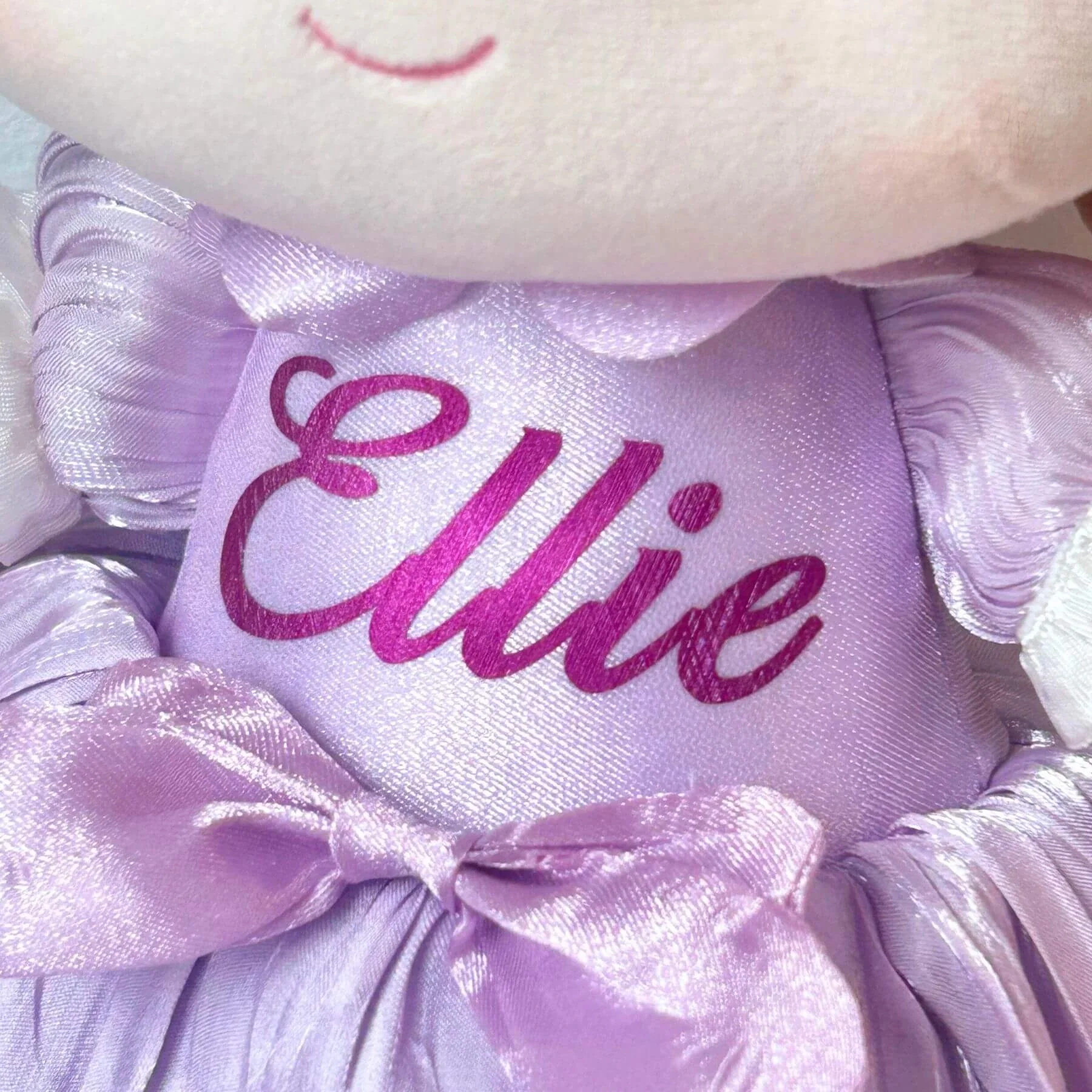 Leyadoll Soft Plush Personalized Leya Doll, My First Baby Doll - Image 3