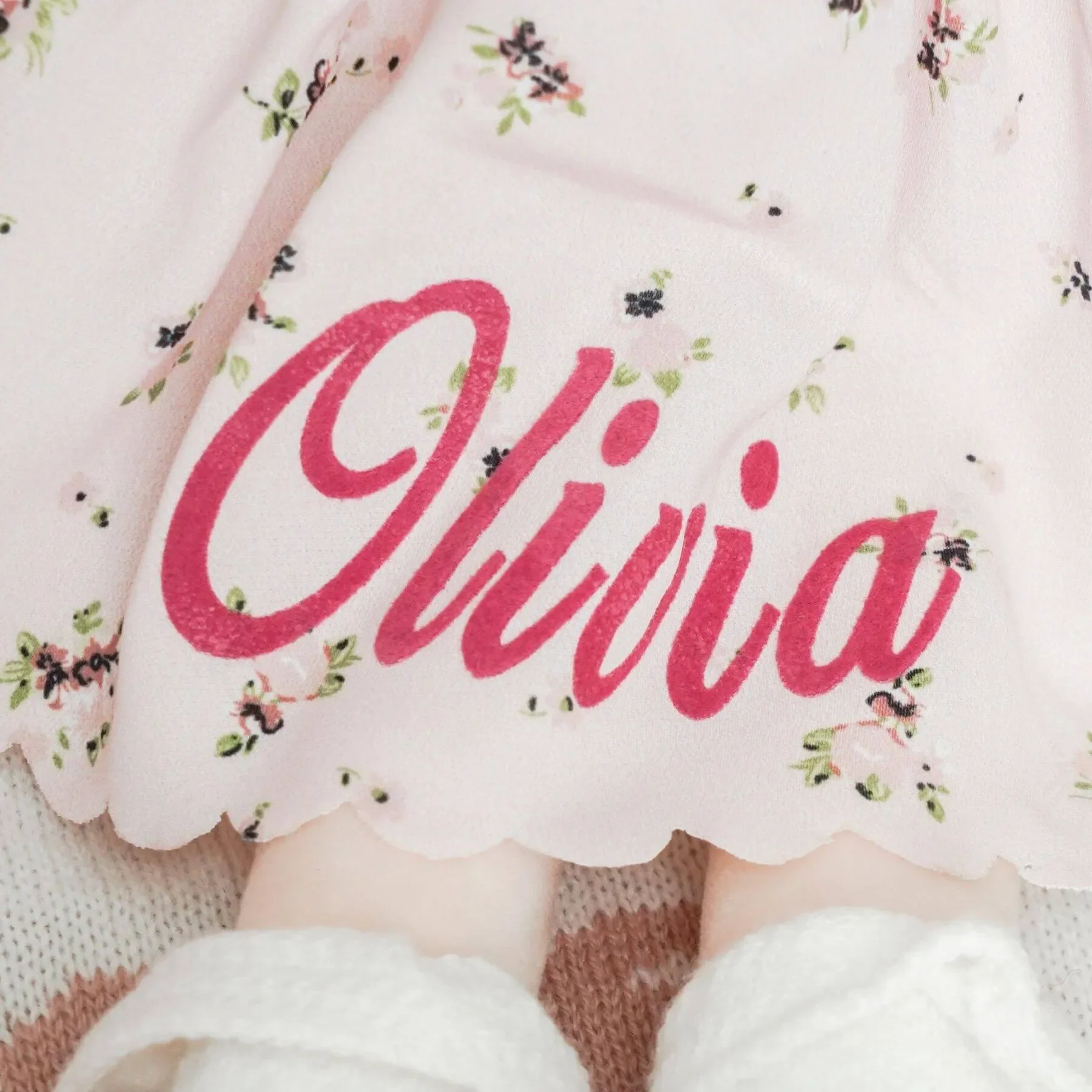 Leyadoll Soft Plush Personalized Leya Doll, My First Baby Doll - Image 4