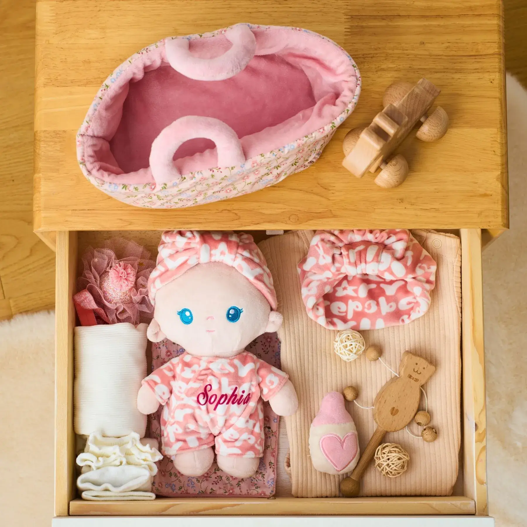 Personalized Pudding Baby Girl - Light - Image 7