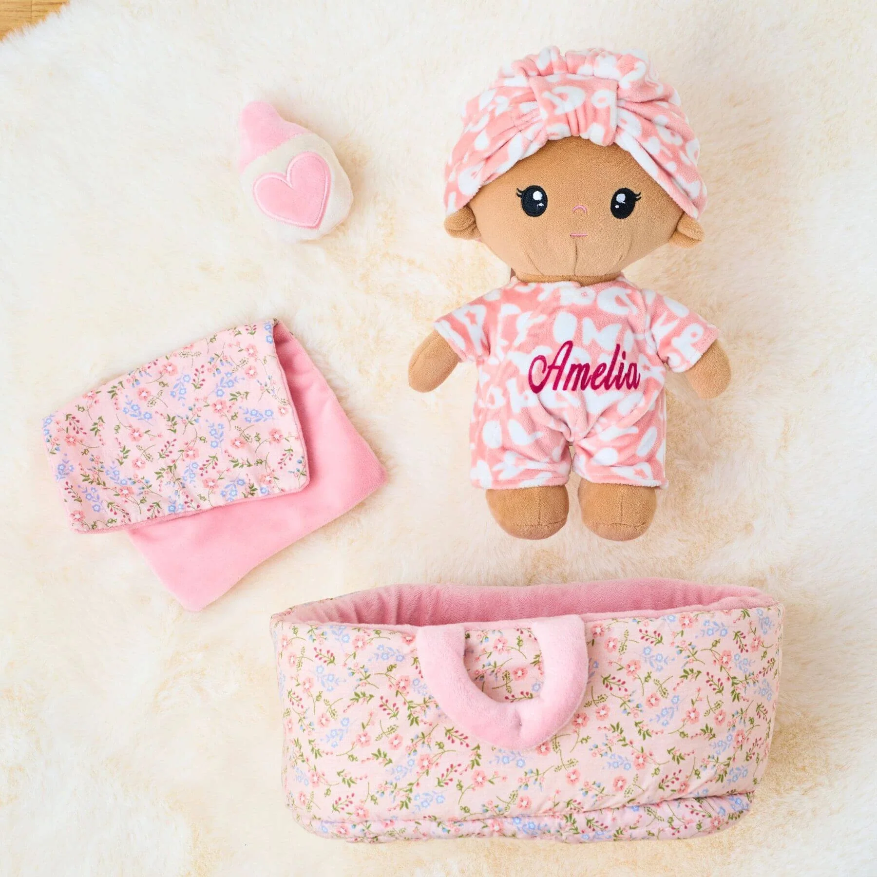 Personalized Pudding Baby Girl - Tanned - Image 6