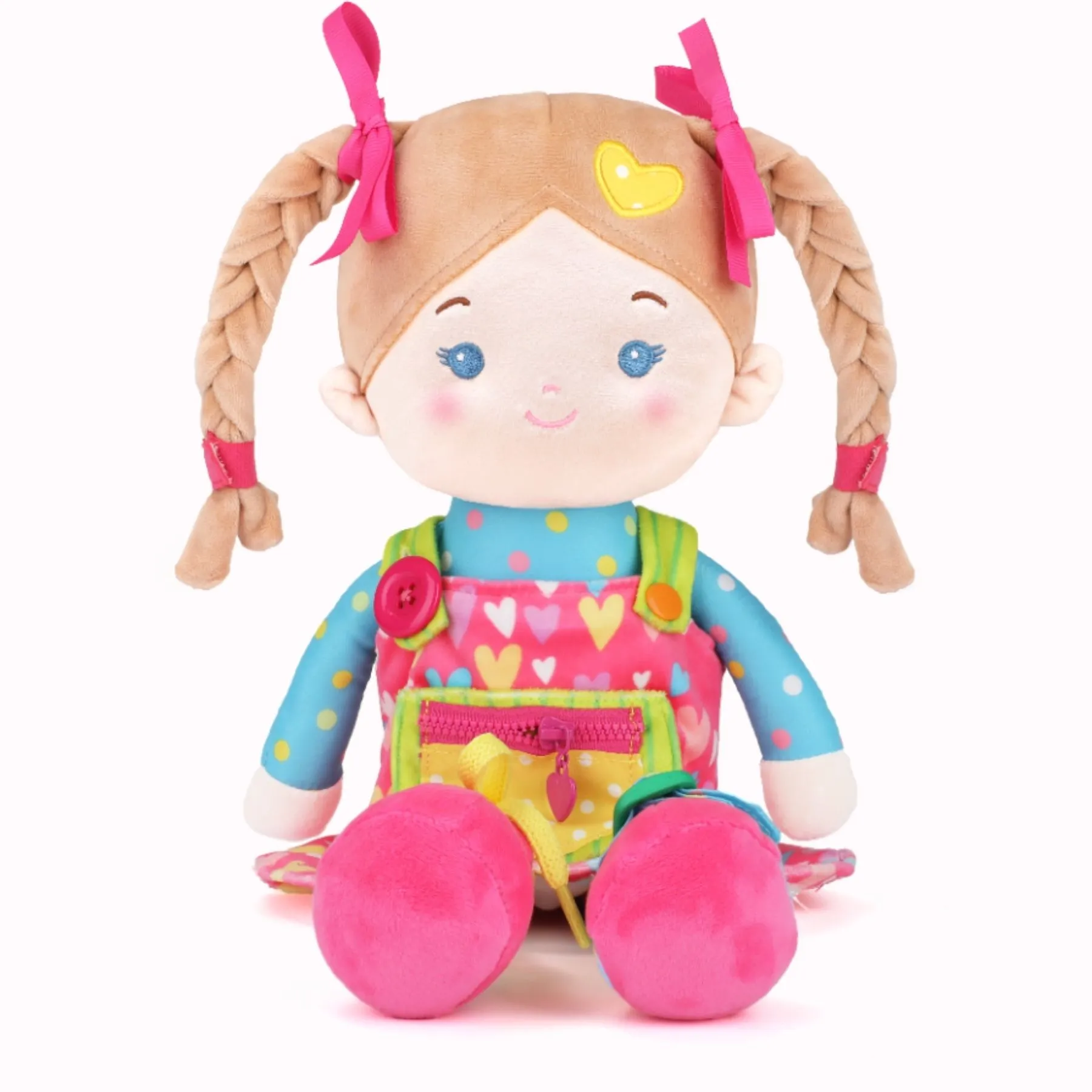 Personalized Sunnyheart Girl (2 Skin Tones) - Montessori Doll - Image 11