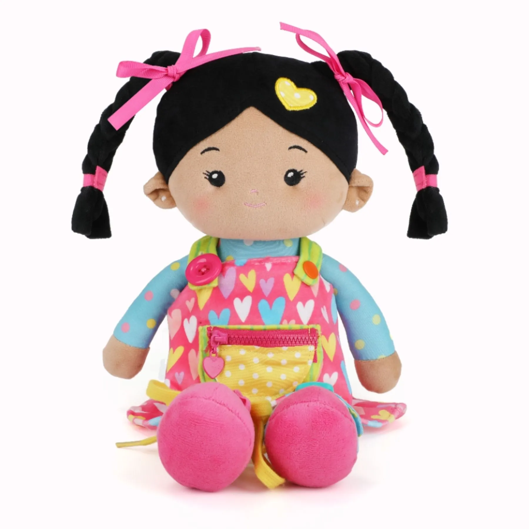 Personalized Sunnyheart Girl (2 Skin Tones) - Montessori Doll - Image 12