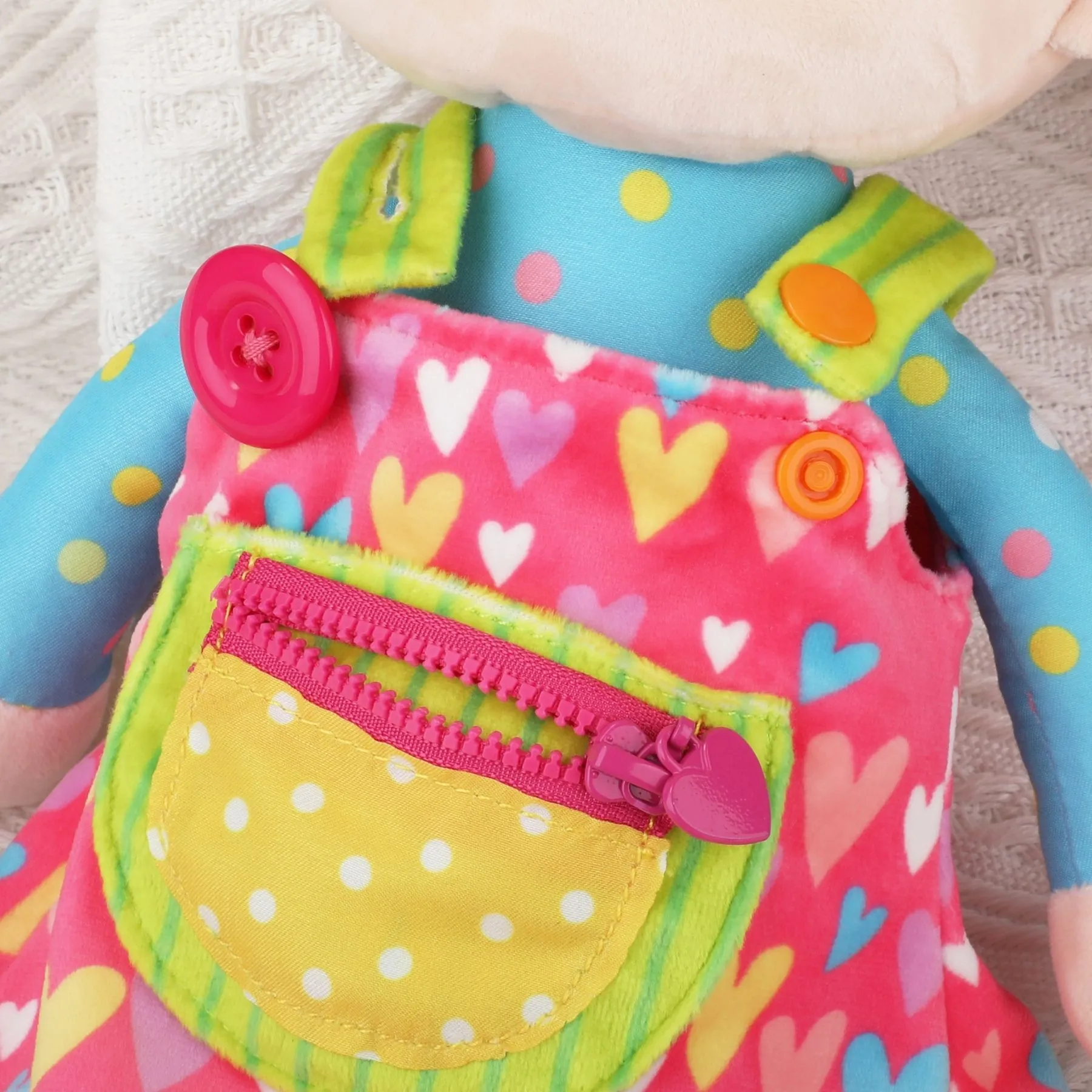 Personalized Sunnyheart Girl (2 Skin Tones) - Montessori Doll - Image 3