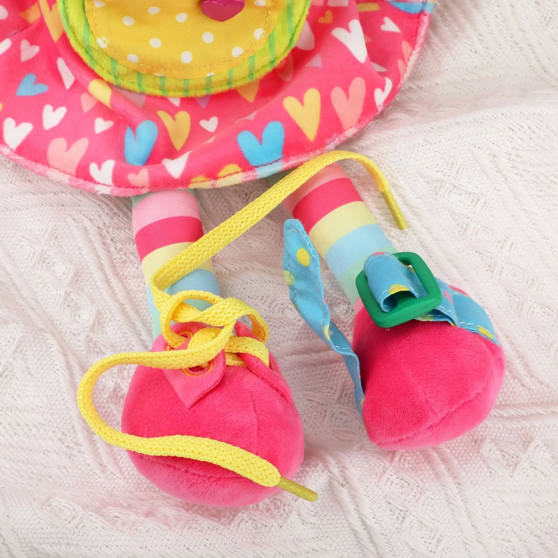 Personalized Sunnyheart Girl (2 Skin Tones) - Montessori Doll - Image 4